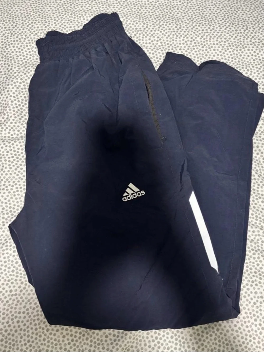 Adidas Navy Performance Track Pants